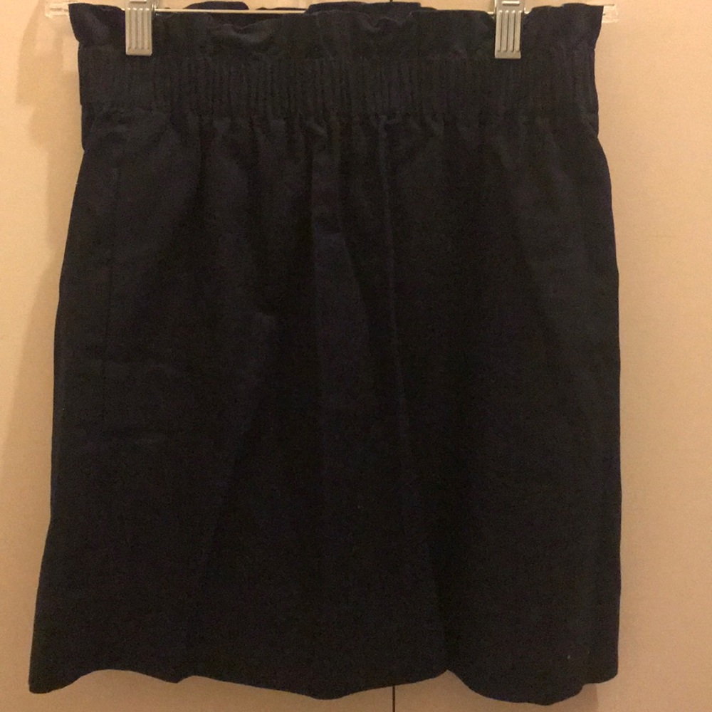 Navy skirt